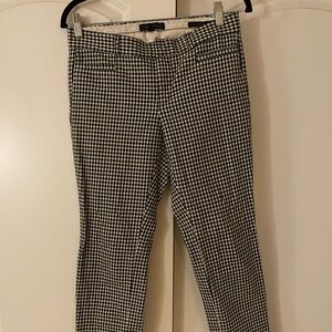 Black and White Houndstooth Pants